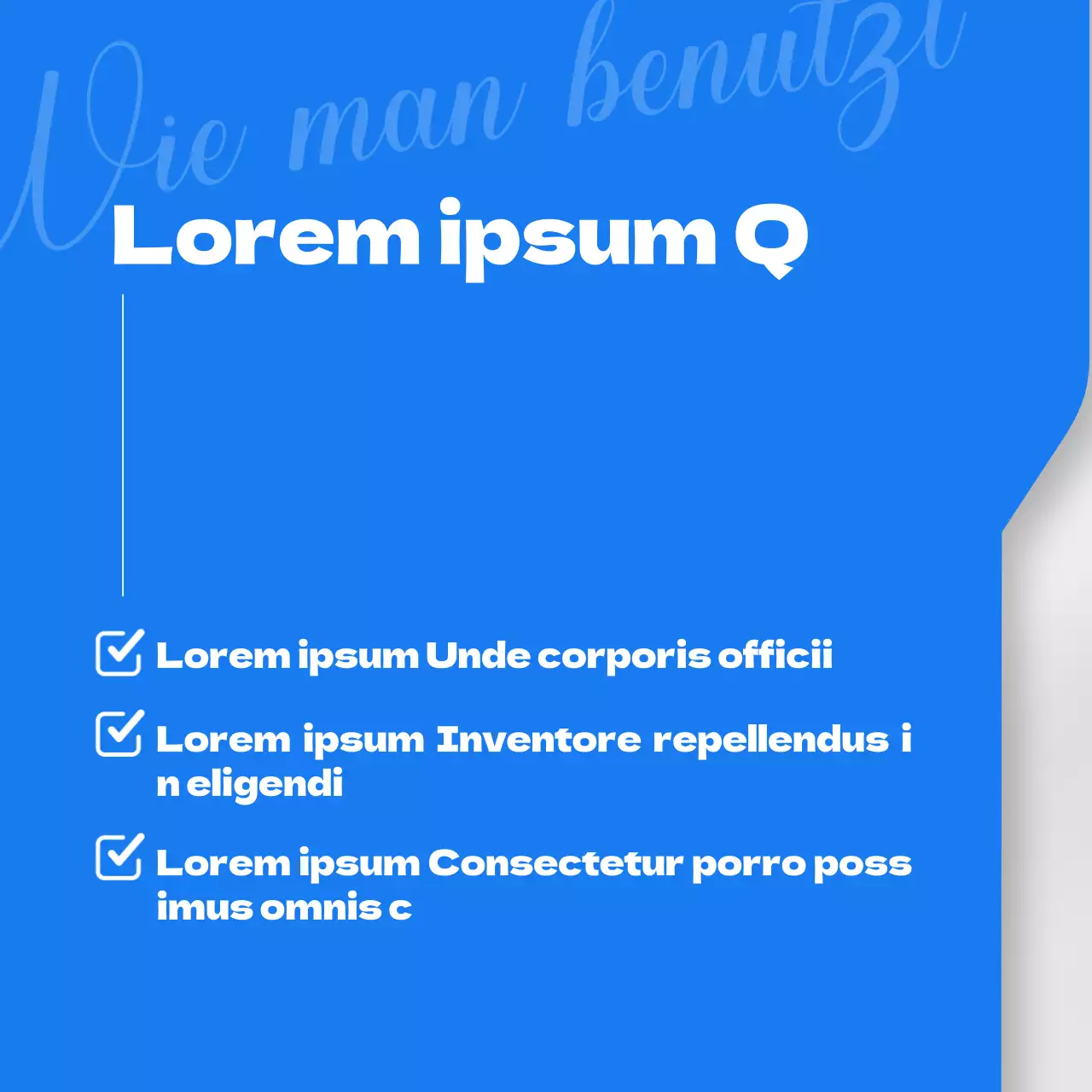 Trendiges Thumbnail-Cover in Rot und Blau