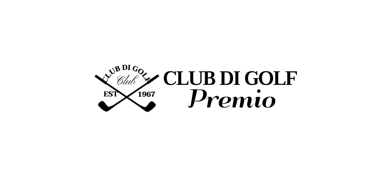 Mazze da golf con il logo del golf club per un look di classe