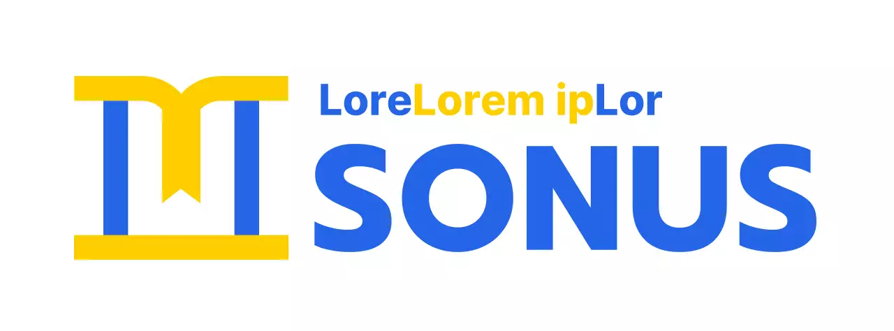 Speech school color design with icon depicting a podium