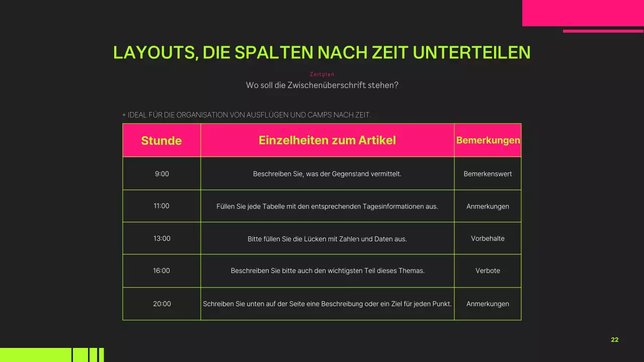 Ein Leitfaden für trendige Projekte in Neonfarben