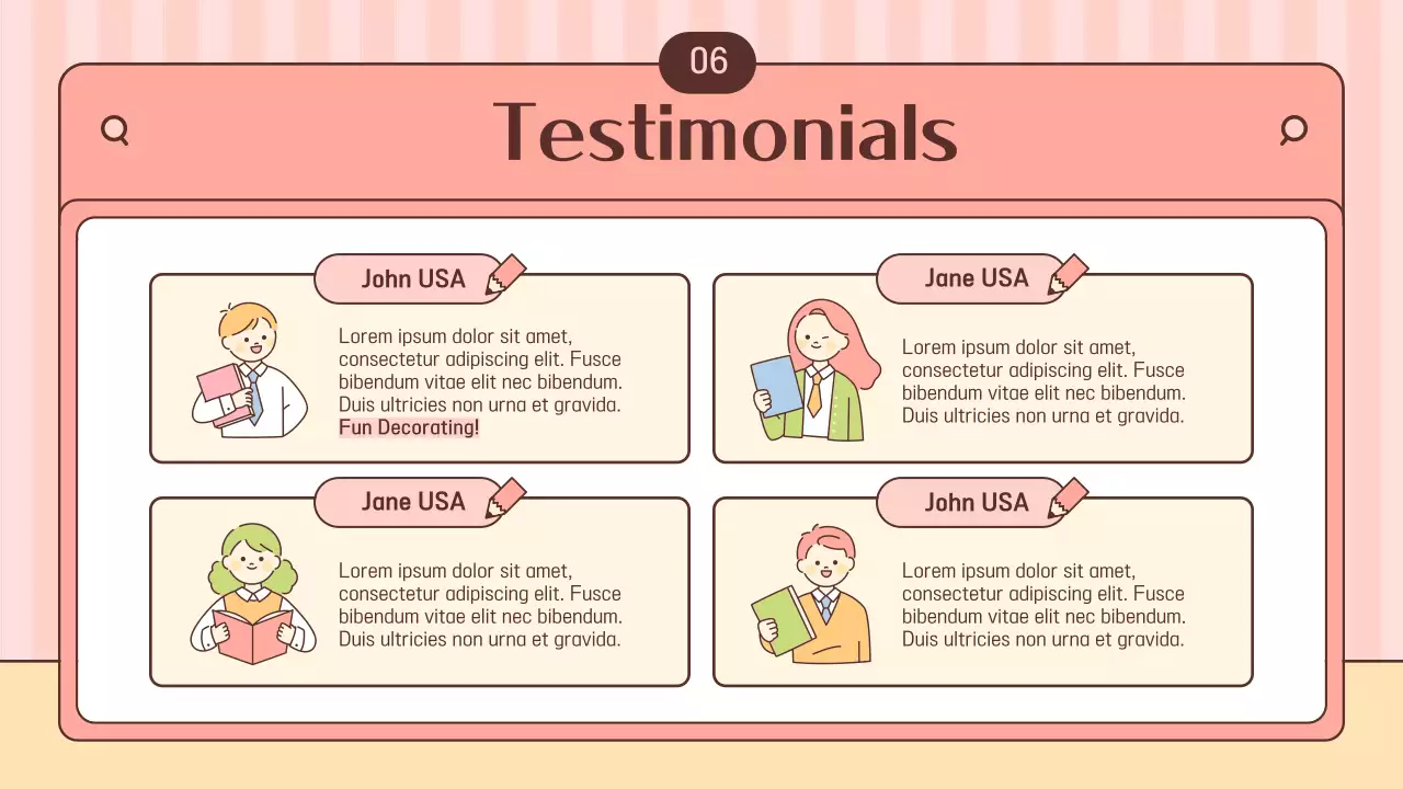 Pink Cultural Activity Guide Presentation