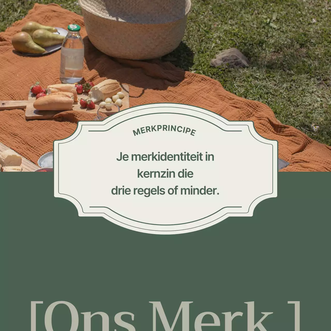 Khaki's klassieke emotionele merkpost