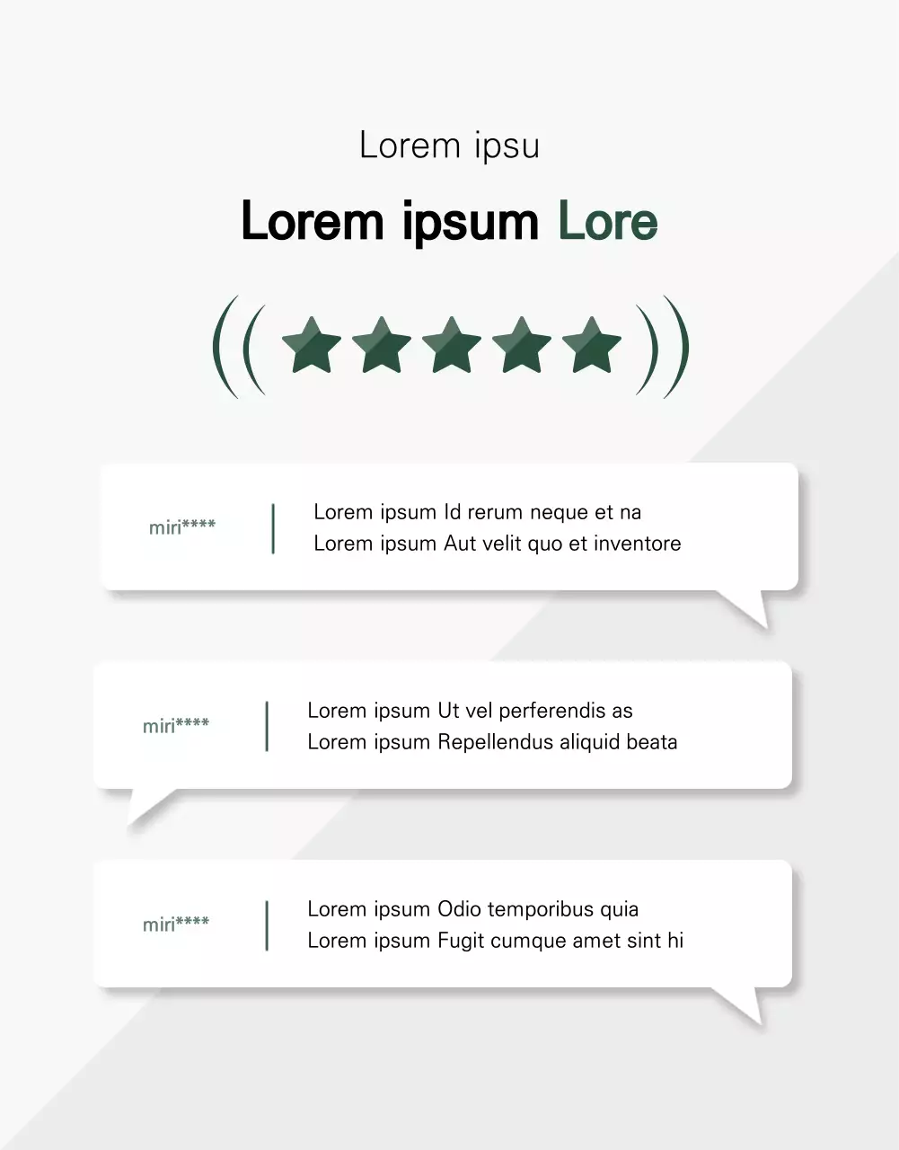 Una pubblicità minimalista dei nuovi arrivi di Tumblr in bianco e verde.