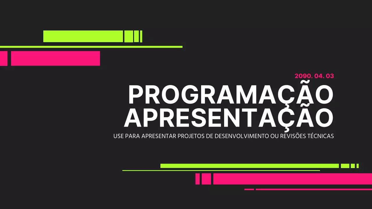 Um guia para projectos modernos em cores néon