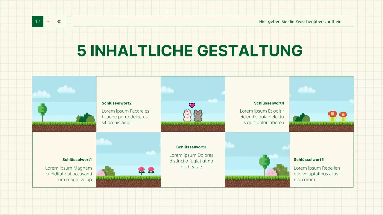 Grüner Bericht über Retro-Gaming-Sensibilität