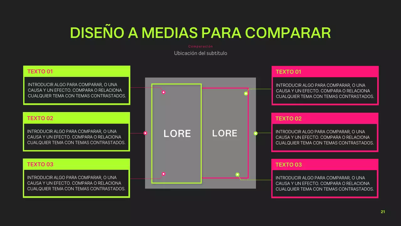 Guía de proyectos de moda en colores neón