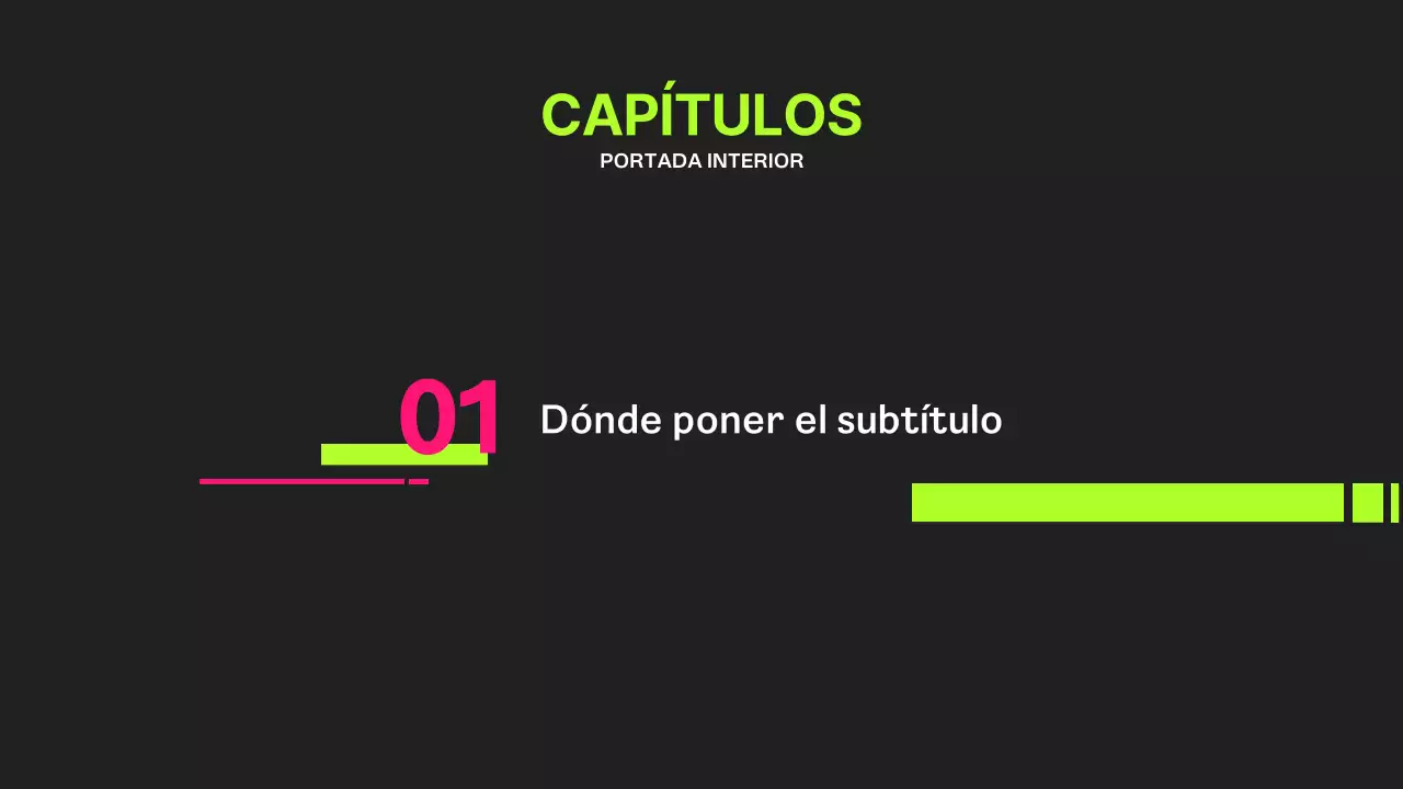 Guía de proyectos de moda en colores neón