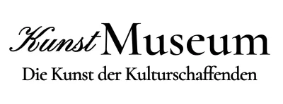 Museumslogo mit einem stilvollen kursiven Konzept