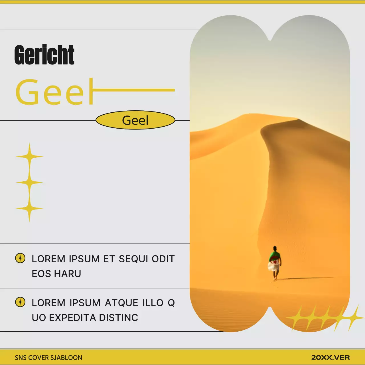 Promoot een moderne kleurvariatie van de omslag in regenboog en wit