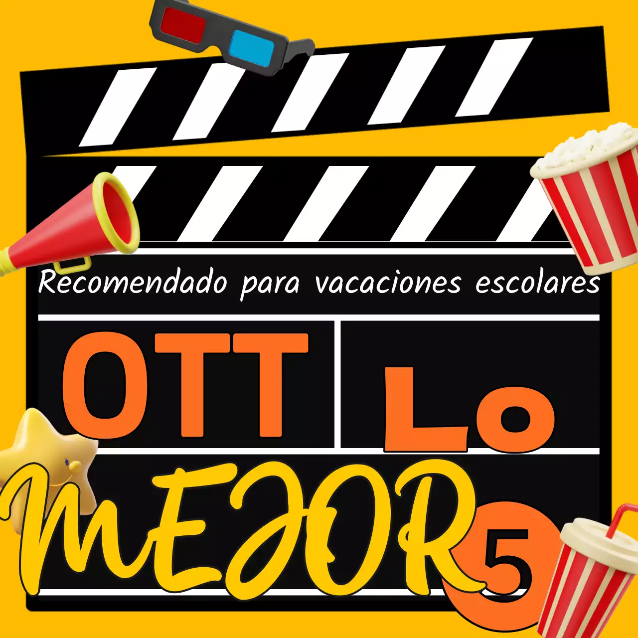 Sencilla plantilla en miniatura azul y amarilla para un boletín de noticias