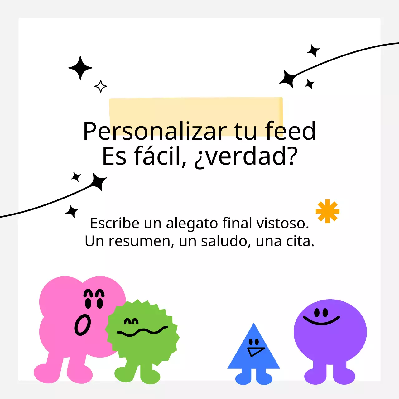 Plan de alimentación sencillo, blanco e ilustrado