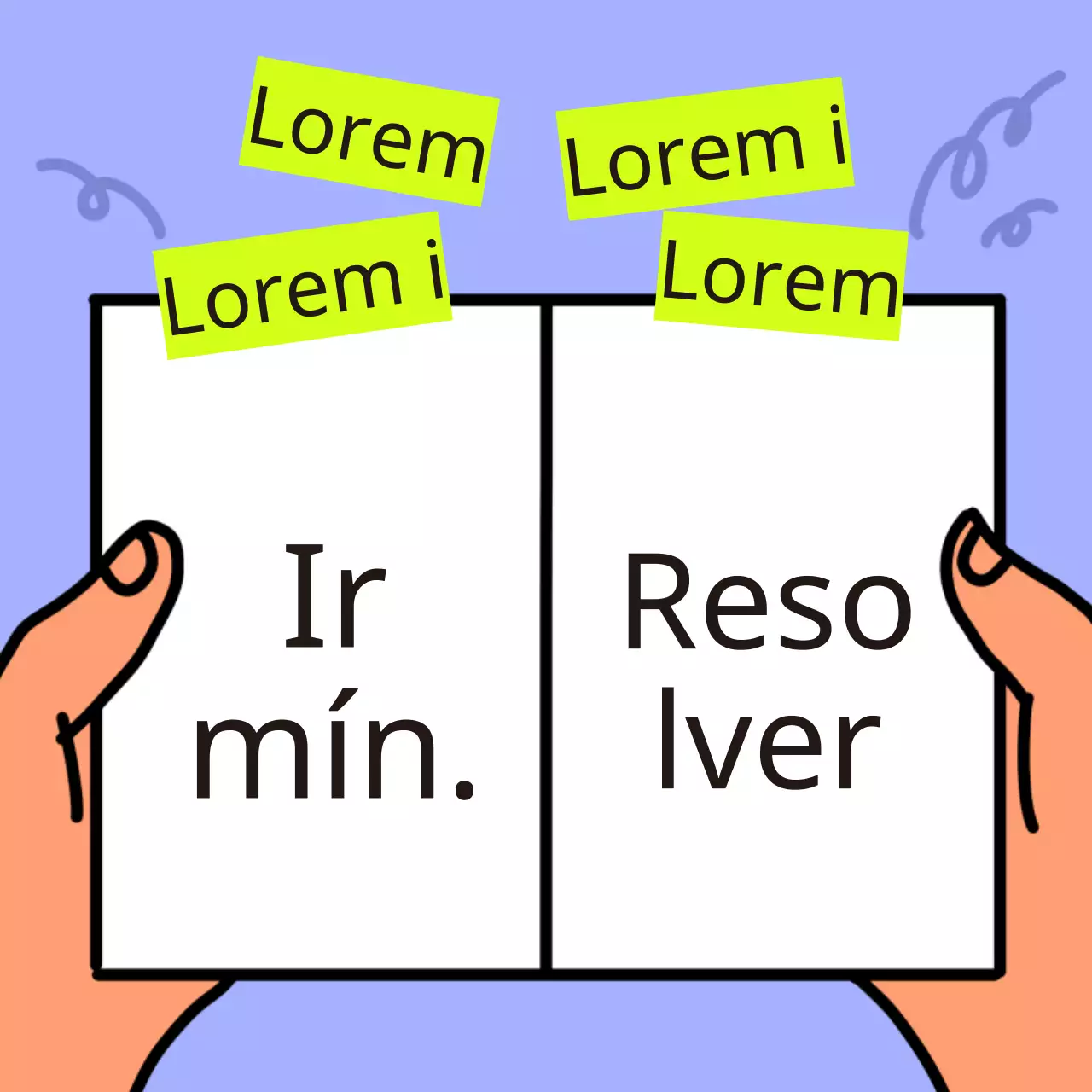 Portada azul sencilla de la miniatura principal del boletín
