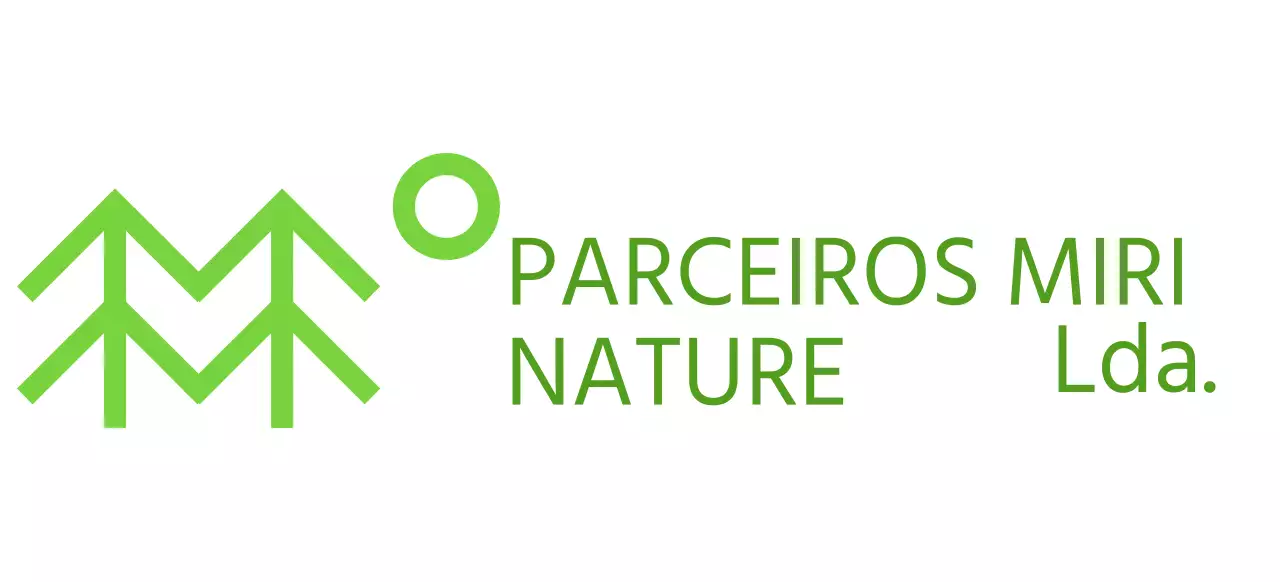 Conservação da natureza simples com ilustrações de árvores e cores verdes