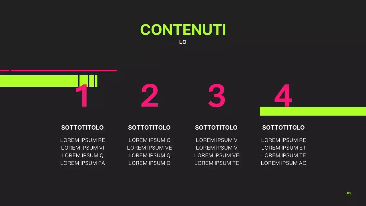 Una guida ai progetti di tendenza con i colori neon