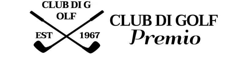 Mazze da golf con il logo del golf club per un look di classe