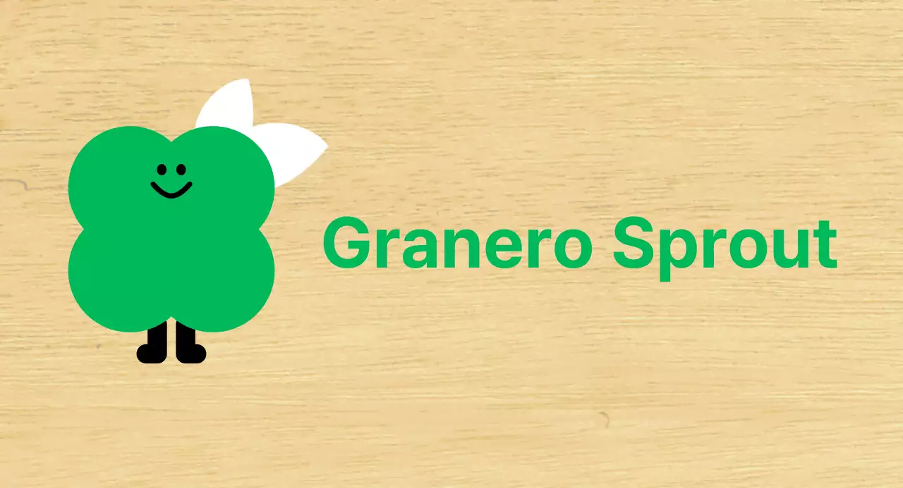 Personaje Planta Verde Simpática Clase de Kindergarten