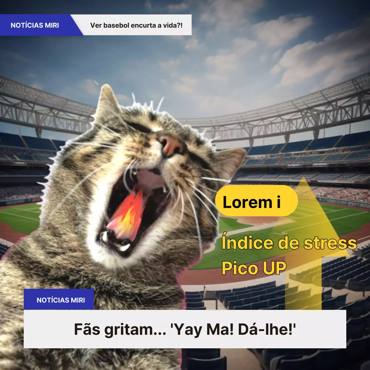Meme da garrafa de basebol amarela e azul @baseballmeme