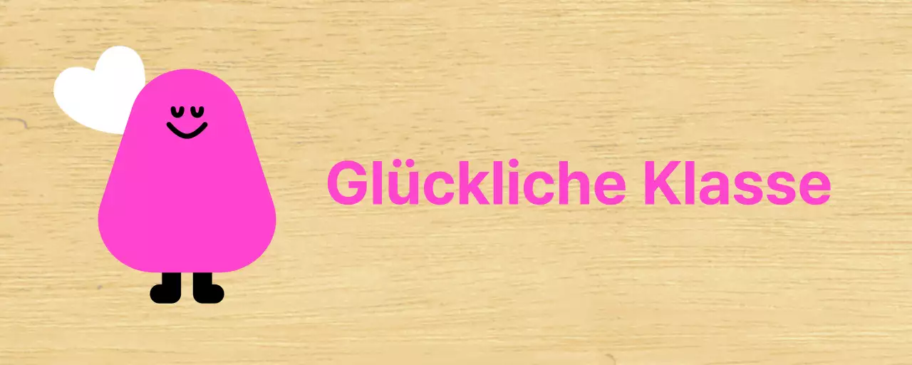 Rosa Zeichen illustriert Kindergarten Klasse Führer