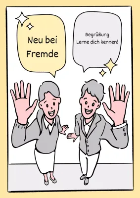 Ein Leitfaden für die Etikette der Unternehmenskultur (gelb markiert)