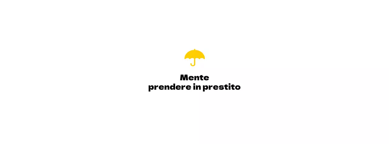 Design a colori per i servizi di noleggio con l'icona dell'ombrello