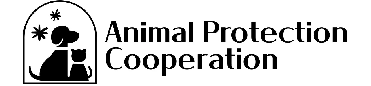 The Humane Society with a cute illustrated logo of a dog and cat