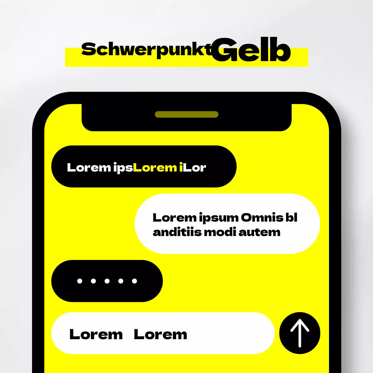 Trendiges Thumbnail-Cover in Rot und Blau