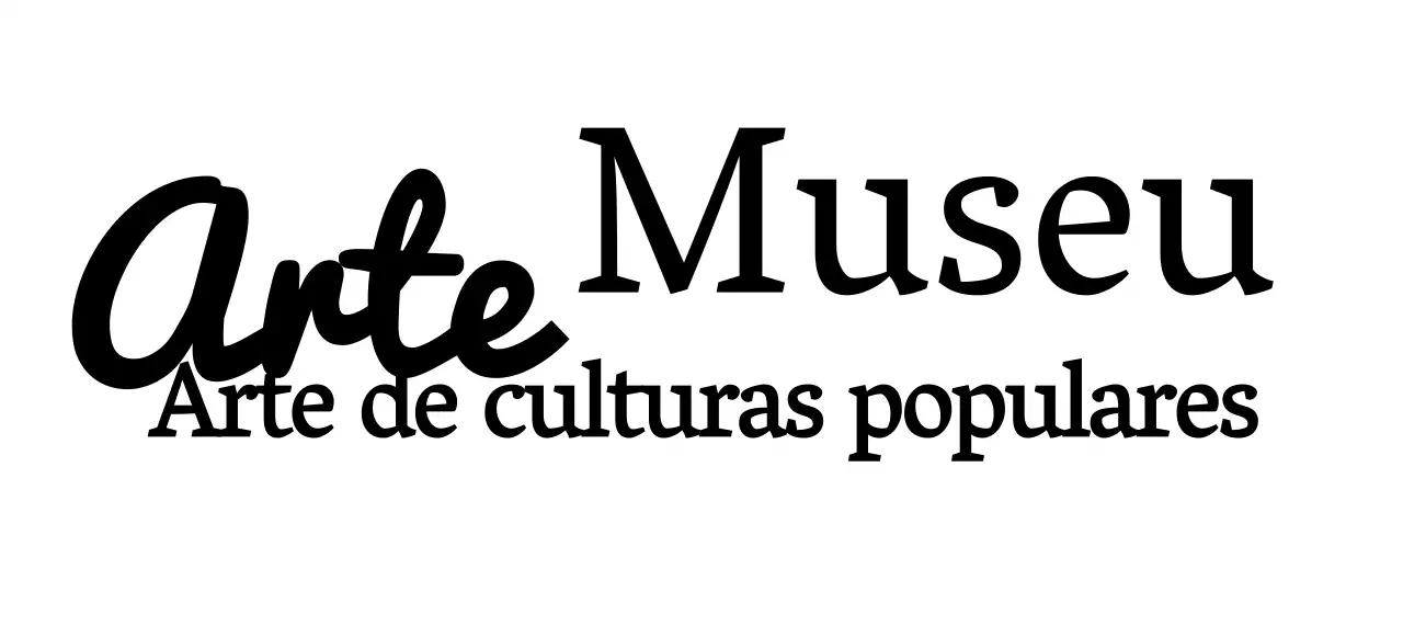 Logótipo de museu com um conceito cursivo elegante