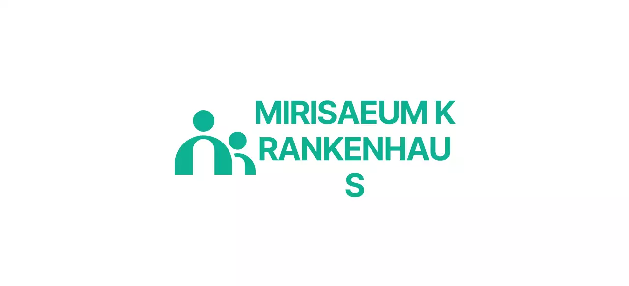 Einfaches illustriertes Krankenhauslogo