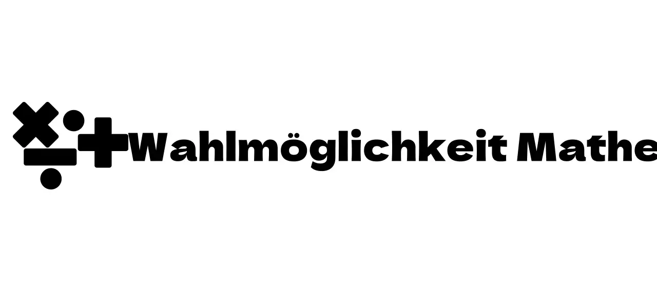 Mathe-Schule mit Mathe-Symbol Logo-Konzept