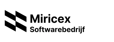 Bedrijfslogo met een schuine vorm concept