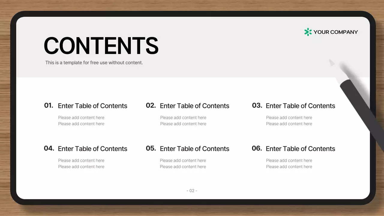 White Modern Business Presentation