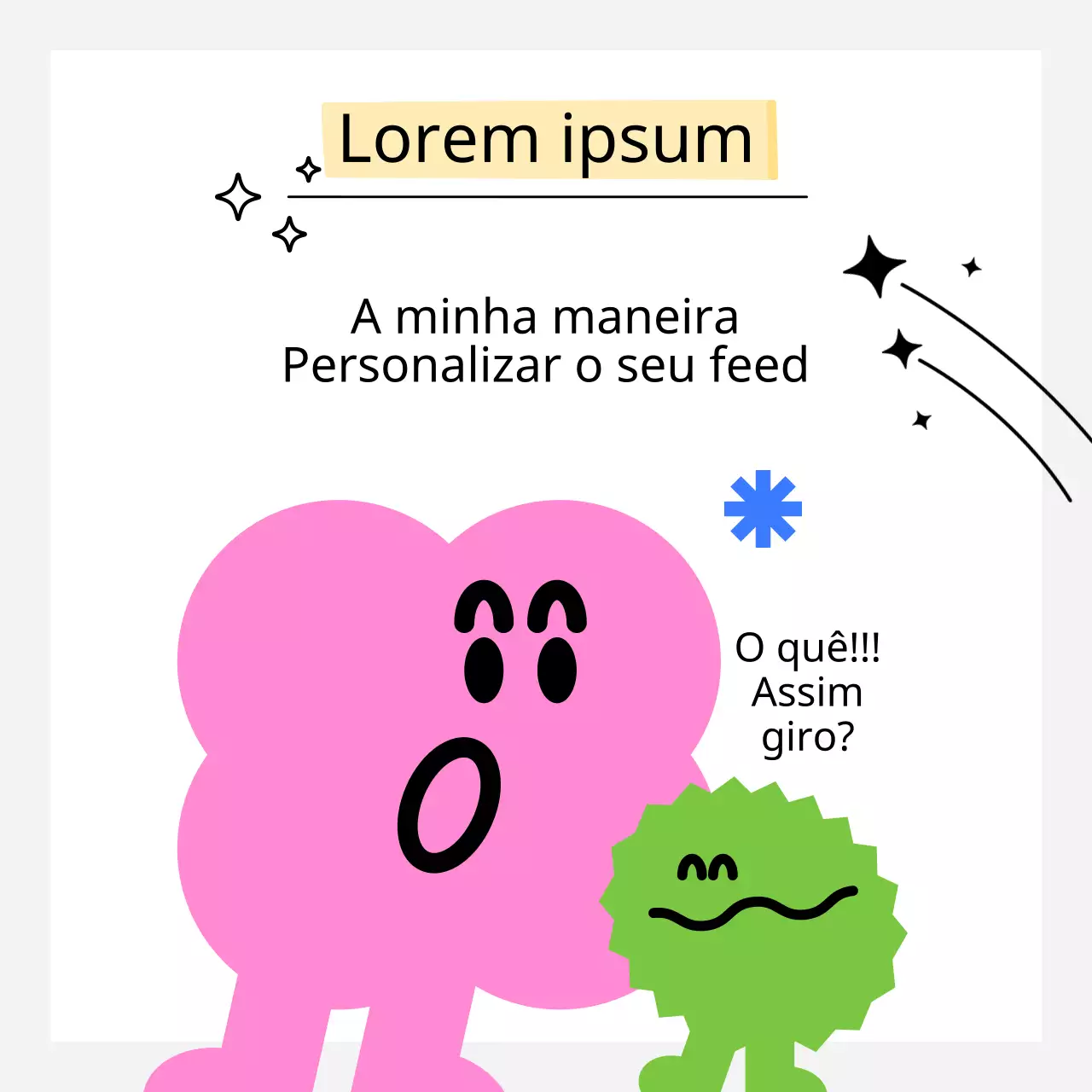 Plano alimentar simples, branco e ilustrado