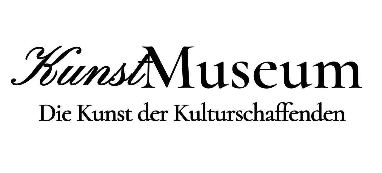 Museumslogo mit einem stilvollen kursiven Konzept