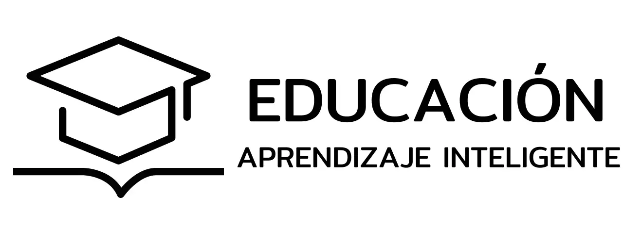 Aprendizaje inteligente con gorra de bachillerato y logotipo de ilustración de libros