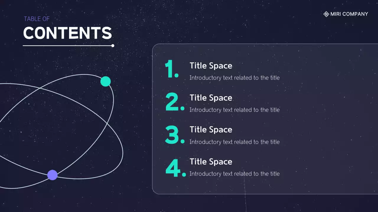 Navy Modern Template Presentation