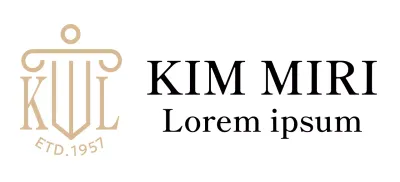 Studio legale con un logo illustrato e un tocco di classe