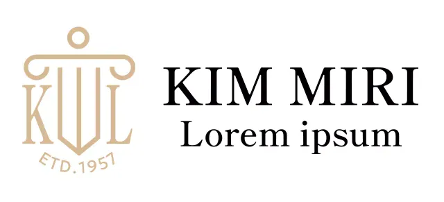 Studio legale con un logo illustrato e un tocco di classe