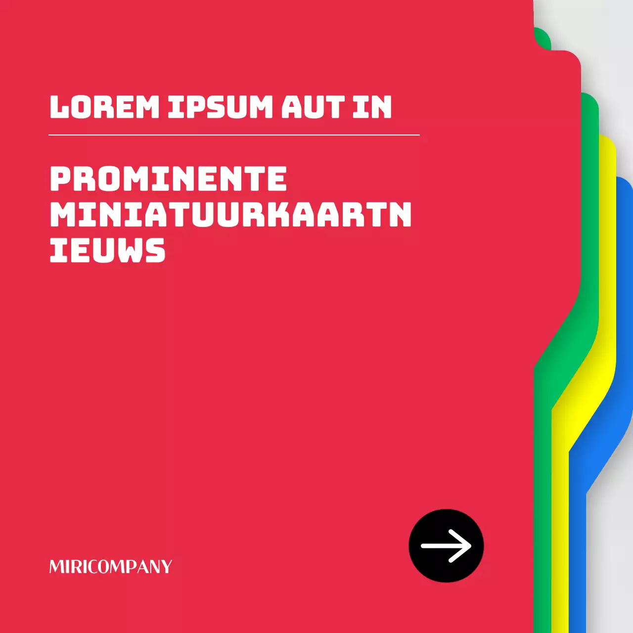 Trendy miniatuurhoes in rood en blauw