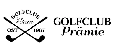 Golfschläger mit dem Logo des Golfclubs für ein stilvolles Aussehen