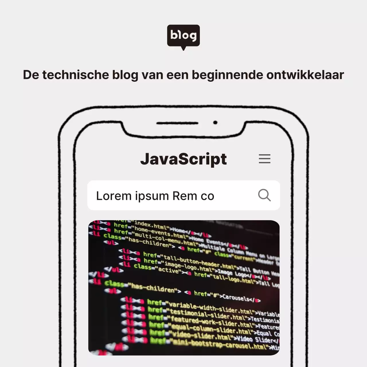 Eenvoudige blauwe nieuwsbrief cover