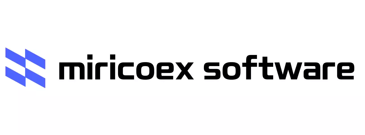 傾いた図形をコンセプトにした企業ロゴ