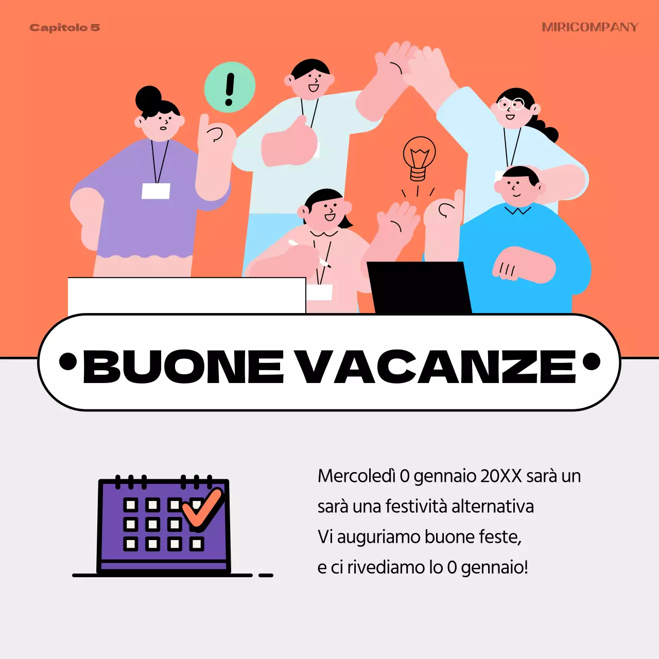 Un annuncio grigio e arcobaleno HR di un anno