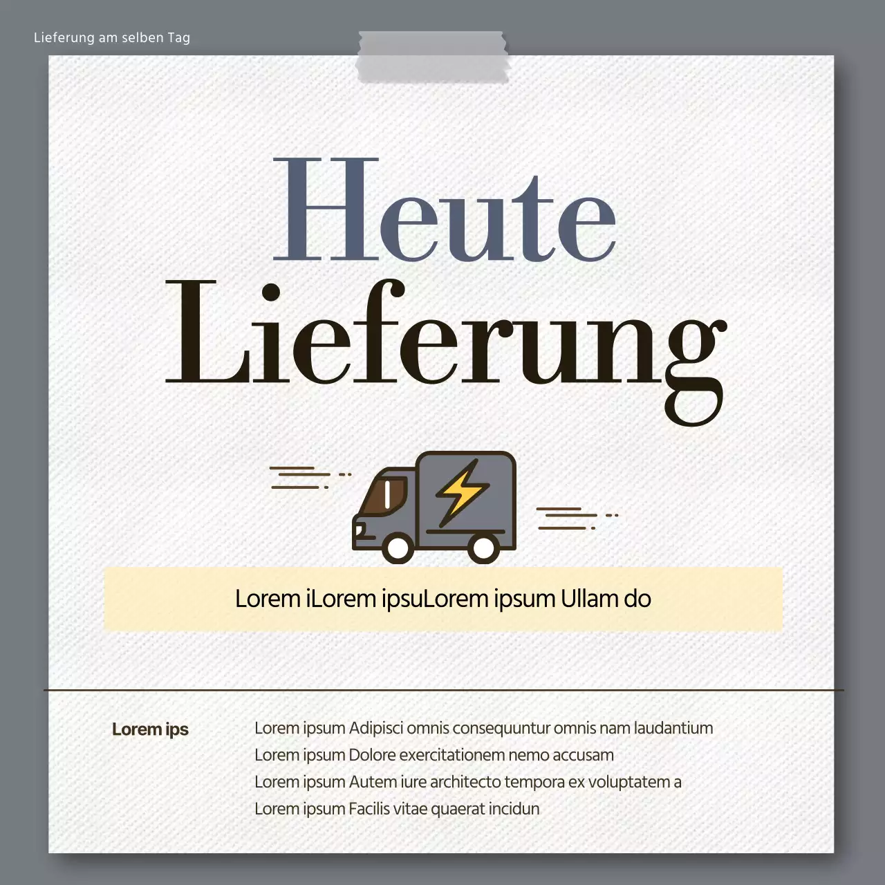 Ein Jahr im Leben des beige-gelben Marketings