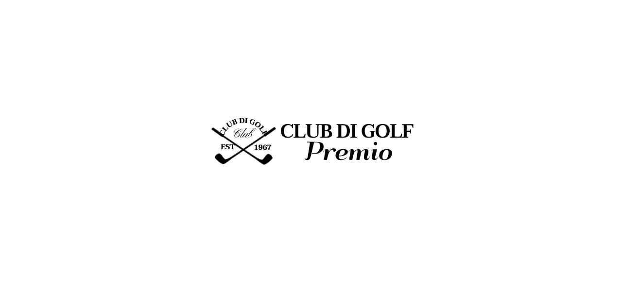 Mazze da golf con il logo del golf club per un look di classe