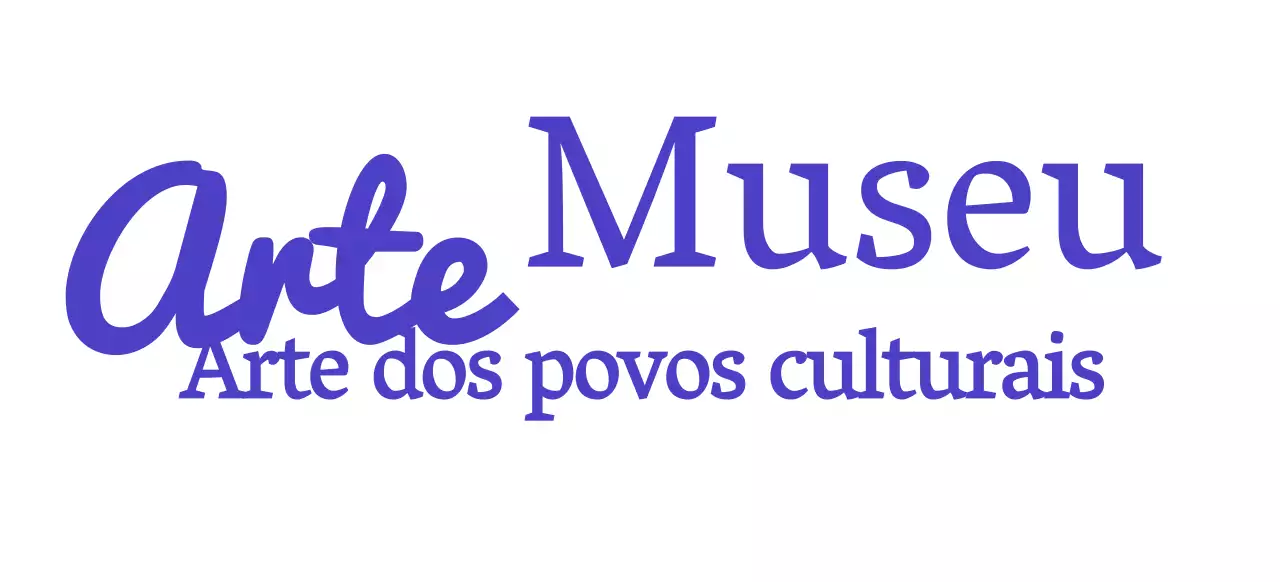 Logótipo de museu com um conceito cursivo elegante