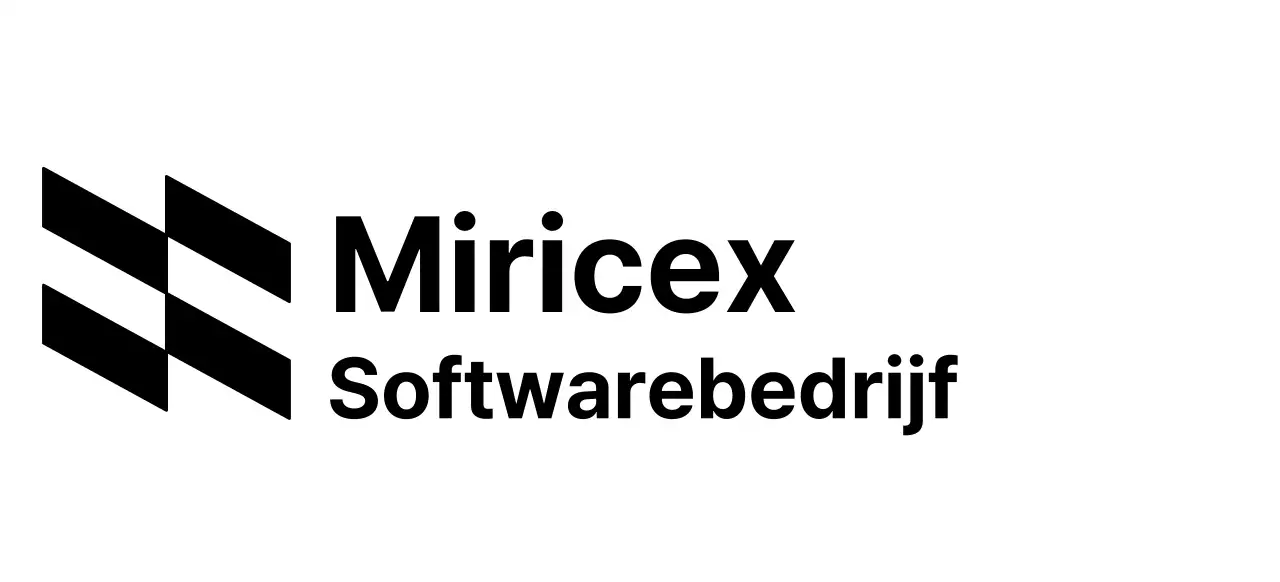 Bedrijfslogo met een schuine vorm concept