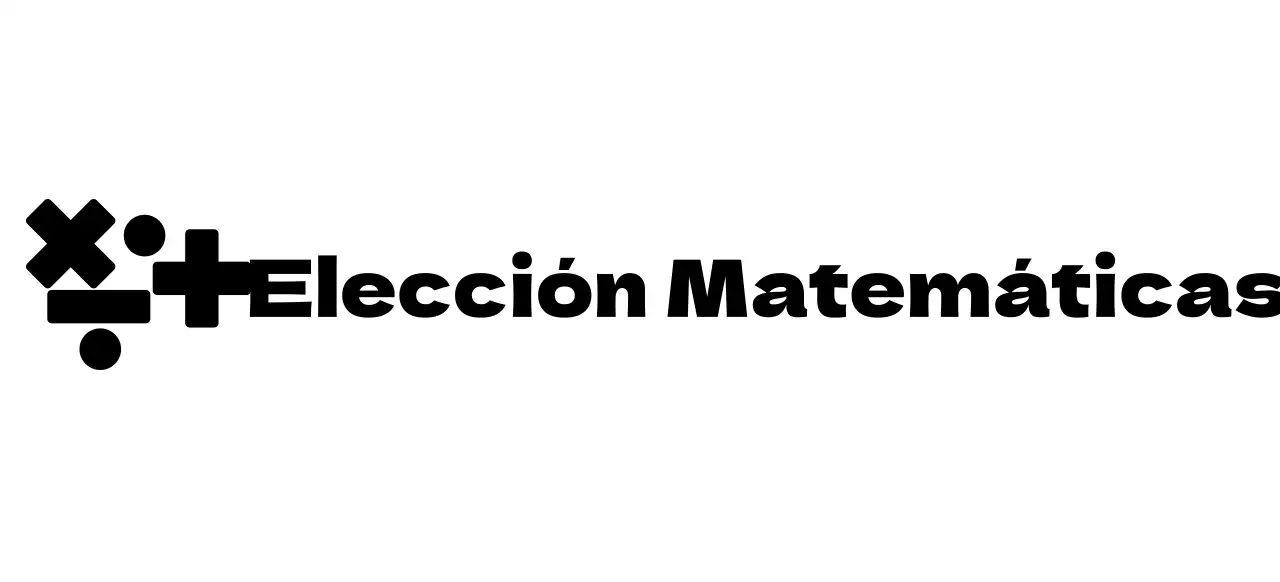 Concepto de logotipo de escuela de matemáticas con símbolo matemático