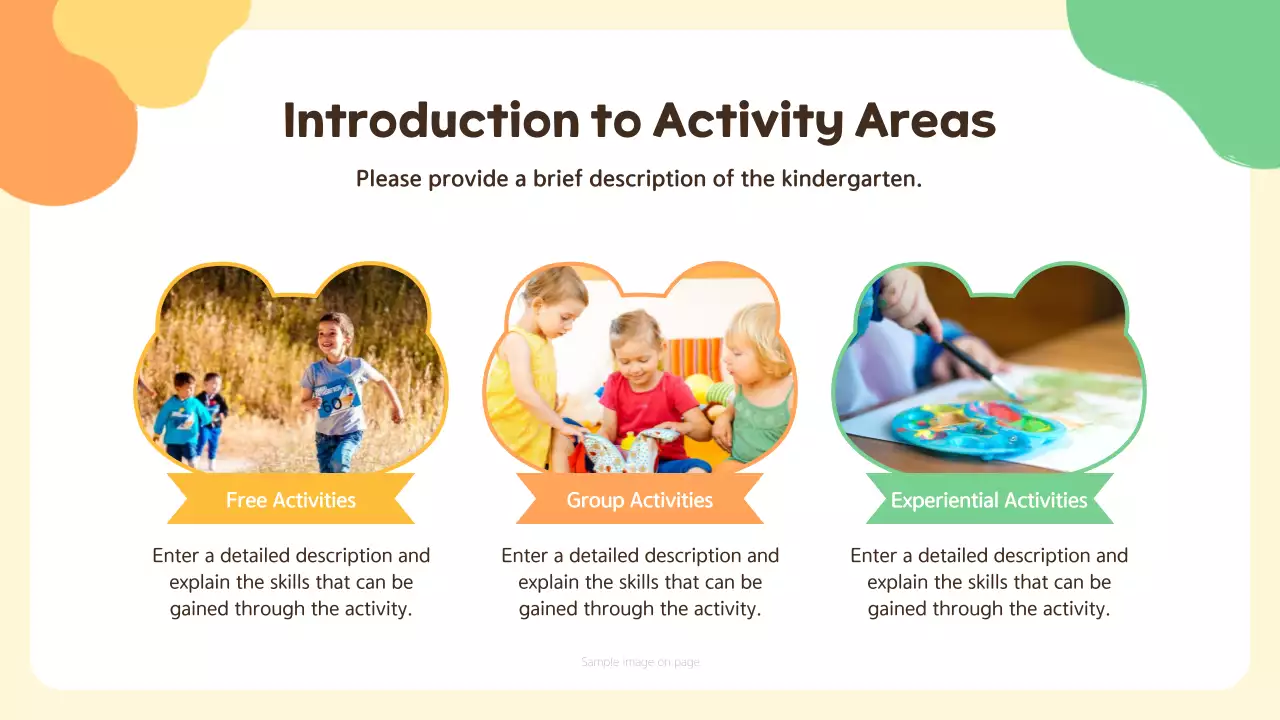 Beige Playful Kindergarten Guide Presentation