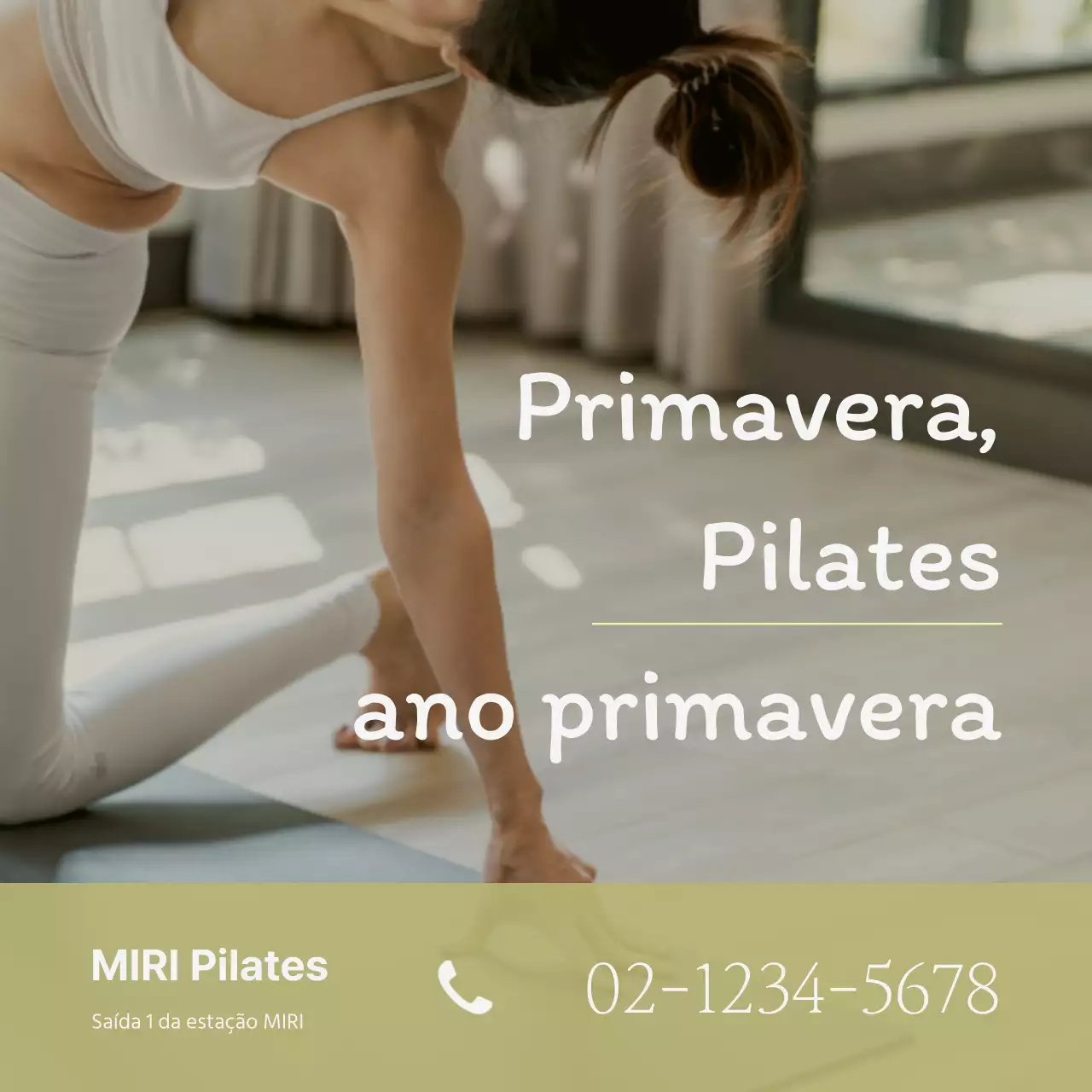 Promover o Pilates moderno no Abstrato