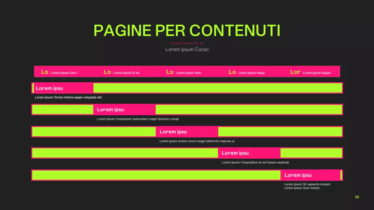 Una guida ai progetti di tendenza con i colori neon